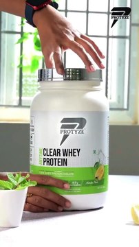 Best Clear Whey Drink | Best whey Protein Drink in India | Nimbu Pani Protein | Protyze