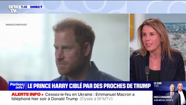 Il a déjà assez de problèmes avec sa femme qui a l'air horrible : Donald Trump assure ne pas vouloir expulser le prince Harry, qui n'a pas mentionné sa consommation de drogues pour obtenir son visa