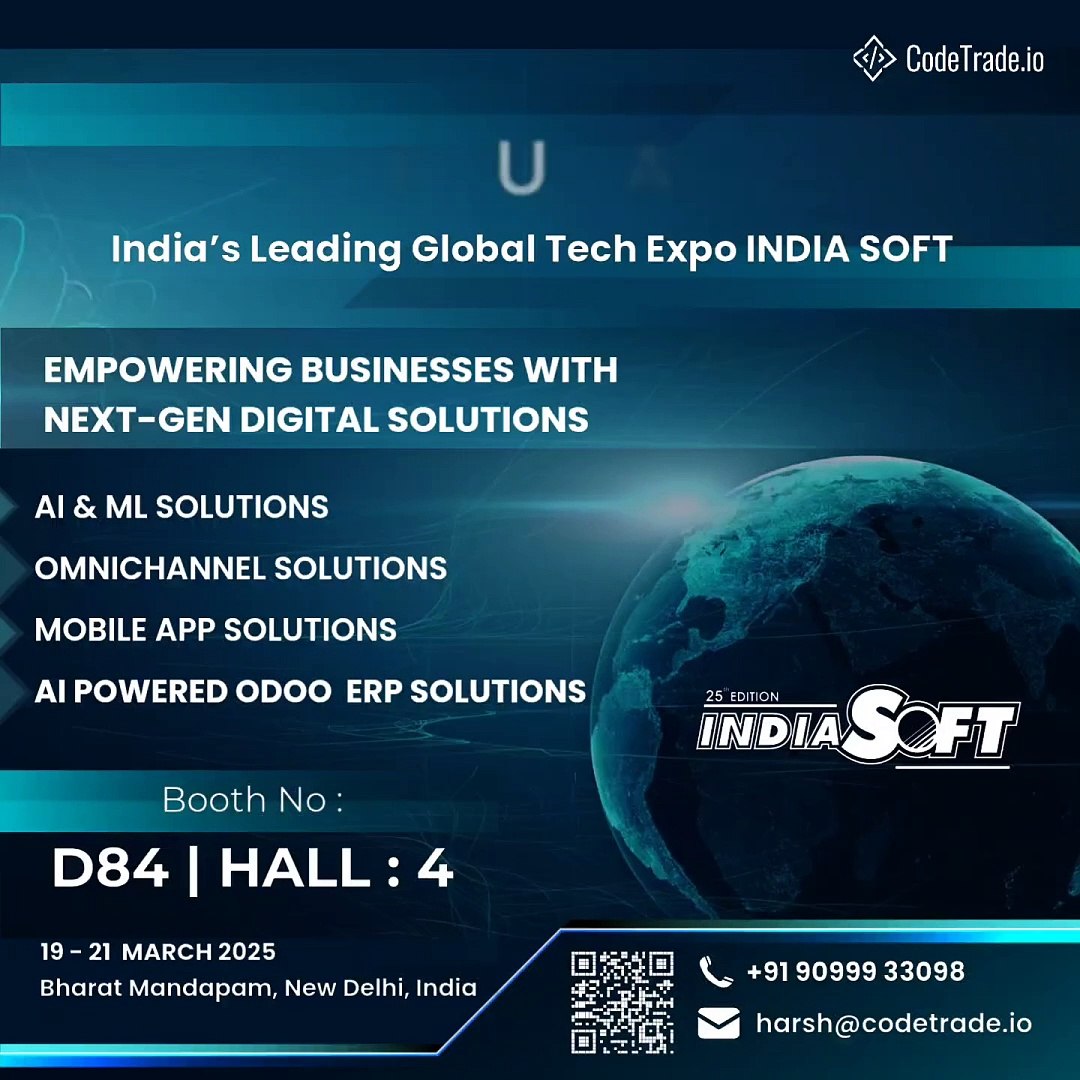 Powering Innovation with Tech at #INDIASOFT2025!