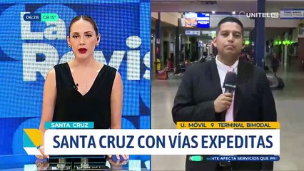 Levantan bloqueo en Buena Vista y se normalizan los viajes en la ruta nueva Santa Cruz-Cochabamba