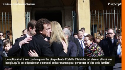 Emotion et recueillement pour Estelle d'Autriche, emportée à 46 ans et qui laisse derrière elle cinq enfants…