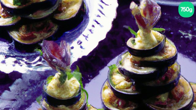 rondelles aubergines aperitives