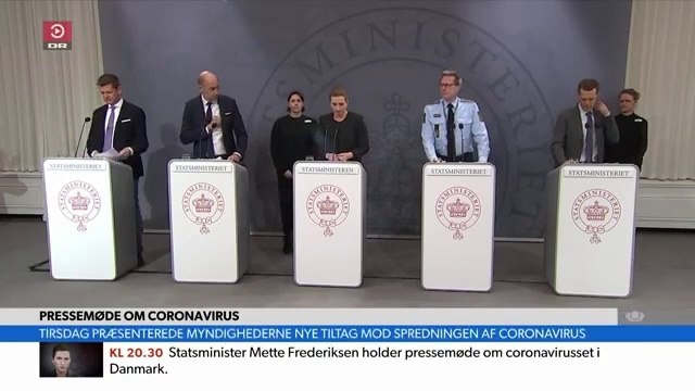 COVID-19 | Pressemøde om Coronavirus på Dansk - Statsminister Mette Frederiksen lukker Danmark ned og svare på spørgsmål om Danmark lukker ned - TV AVISEN EKSTRA | 11 Marts 2020 | DRTV