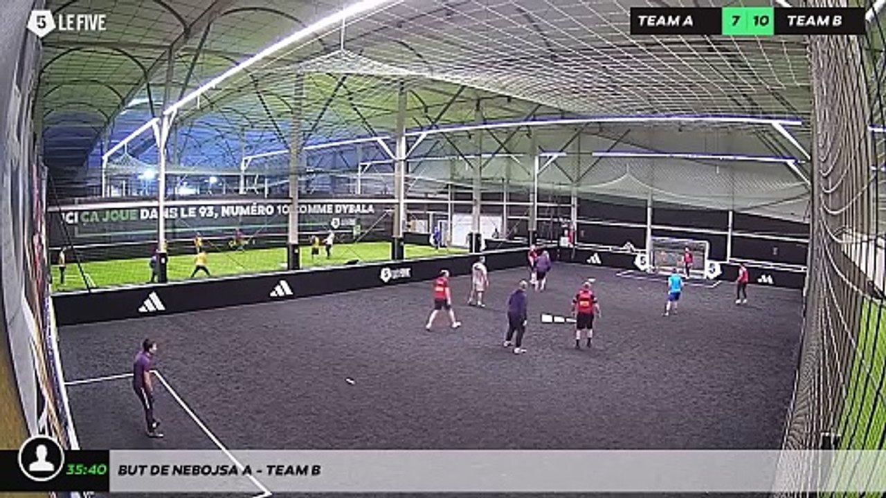 But de Nebojsa A - Team B