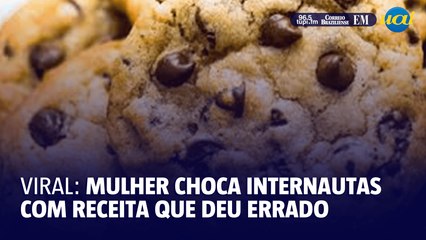 Mulher viraliza por erro em receita de biscoito: ‘como isso é possível?’