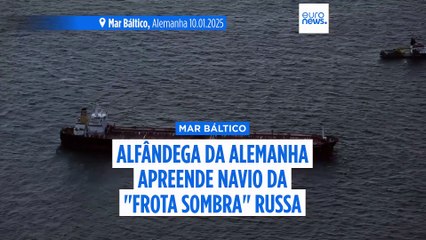 Alfândega alemã apreende navio da "frota sombra" russa