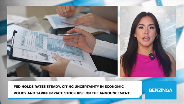 Fed Holds Rates Steady, Citing Uncertainty In Economic Policy And Tariff Impact. Stock Rise On The Announcement.