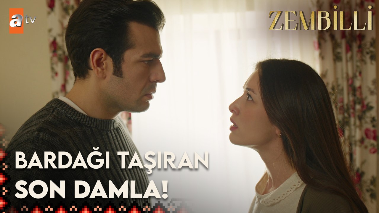 Nuran'ın Kadir'e son sözü - Zembilli 12. Bölüm