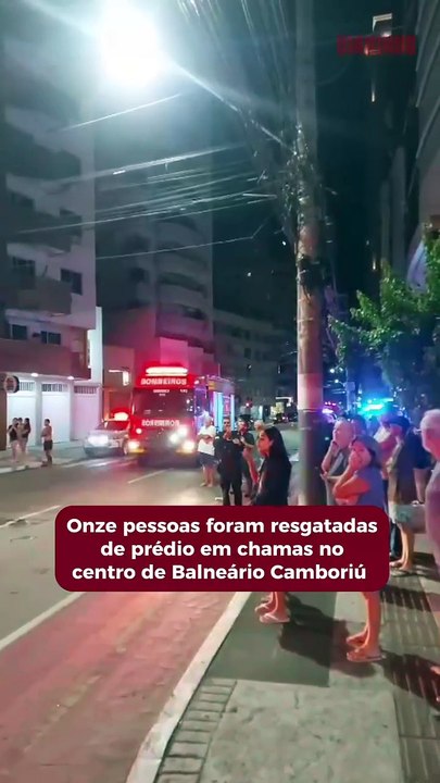 Incêndio em prédio mata dois doguinhos em Balneário Camboriú