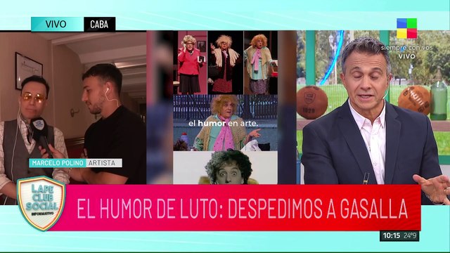 ⚫️EL ÚLTIMO ADIÓS A ANTONIO GASALLA: HABLA SU AMIGO MARCELO POLINO