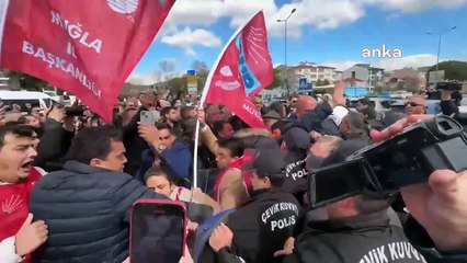 İmamoğlu’na gözaltı protestoları: Muğla'da polis müdahalesi