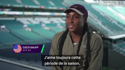 Miami - Gauff toujours heureuse de jouer ce tournoi “à la maison”