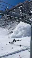 Val Gardena, valanga dal Sassolungo minaccia le piste: il video