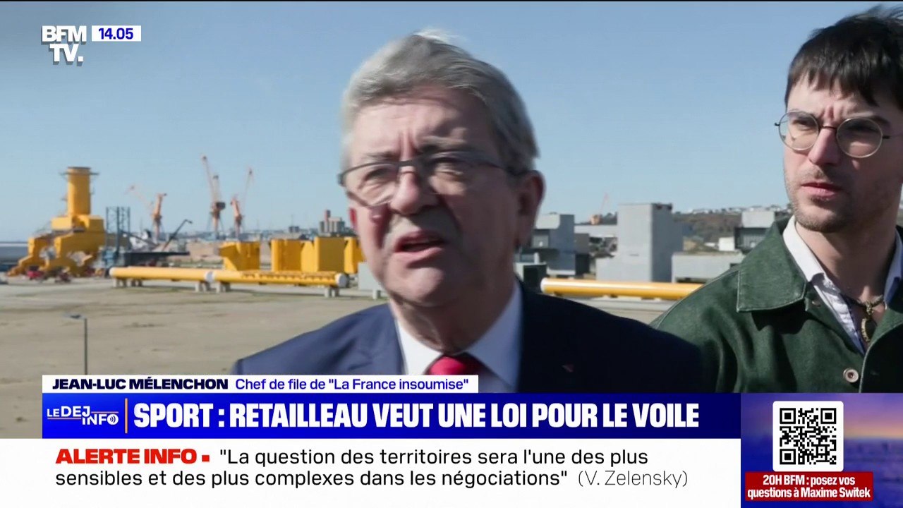 Débat sur le voile dans le sport: Jean-Luc Mélenchon dénonce "une course à l'échalote de la violence verbale"