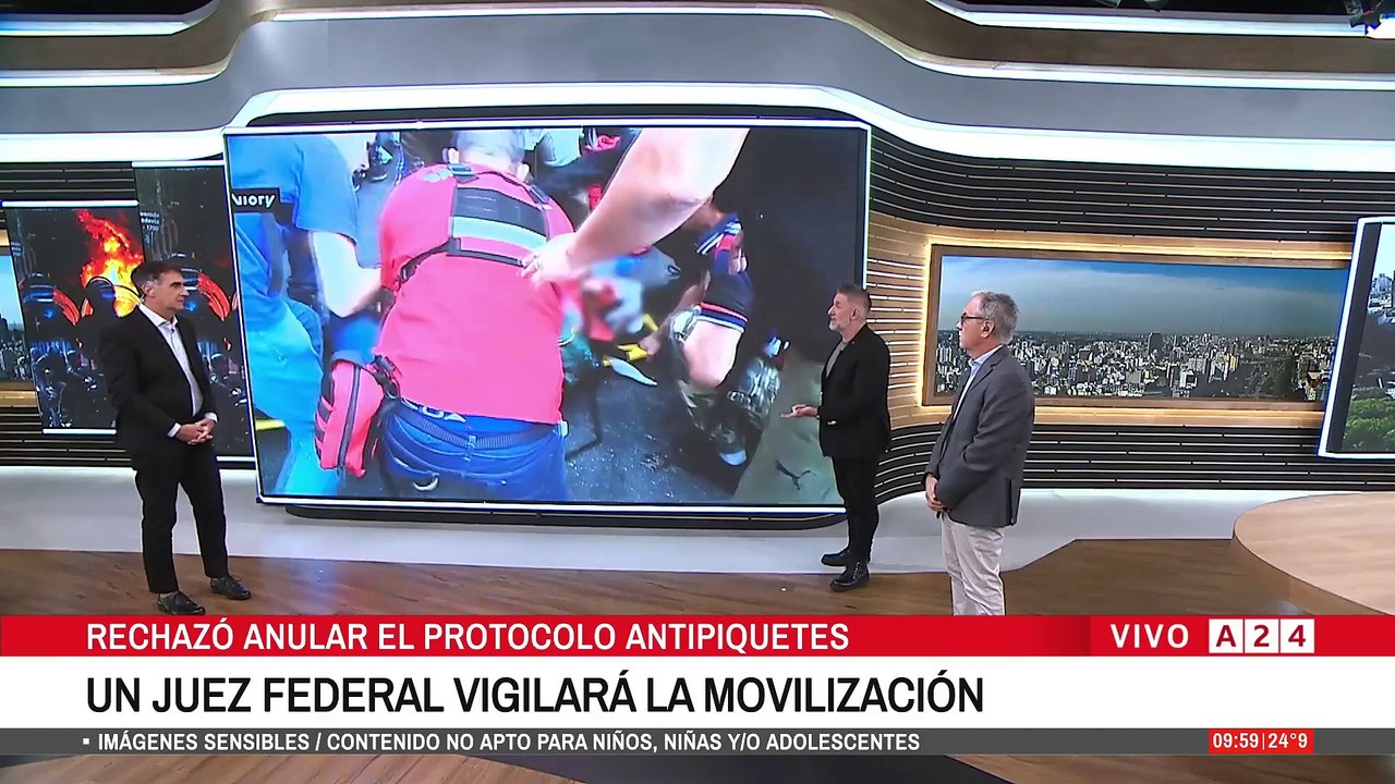 📢 TENSIÓN EN EL CONGRESO: GRAN OPERATIVO DE SEGURIDAD POR LA PROTESTA DE HOY