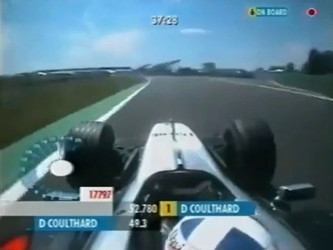 F1 – David Coulthard (McLaren Mercedes V10) Onboard – France 2002