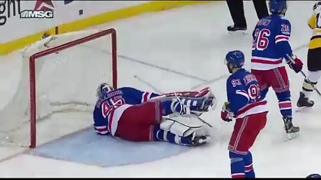 Highlights 16-17 - PIT @ NYR Apr 9, 2017