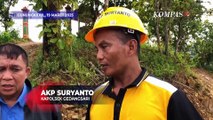 Usai Longsor Ada Retakan Tanah Baru di Clongop, Warga Diimbau Hati-hati