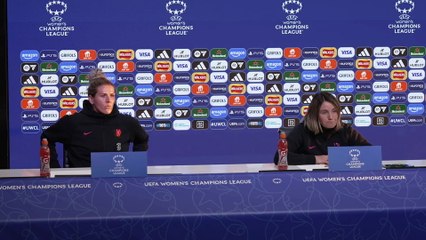 Chelsea's Millie Bright and head coach Sonia Bompastor preview Women's champions League first leg at Manchester City