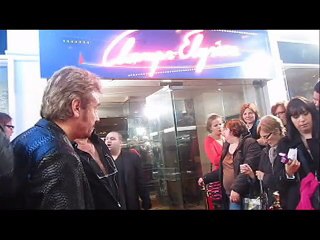 01 Novembre 2012 - Johnny Hallyday : Enregistrement de l'Arrivée pour Champs-Élysées