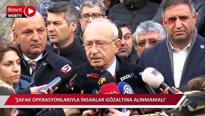 Kılıçdaroğlu'ndan Ekrem İmamoğlu'nun gözaltına alınmasına tepki