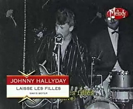 Johnny Hallyday - Juillet 1960 - Laisse les Filles (Public) - Juan-les-Pins (Vieux Colombier)