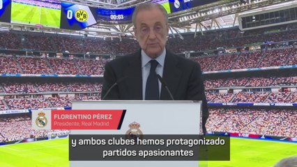 Florentino Pérez presentó el Corazón Classic Match: ‘Un pase para la esperanza’