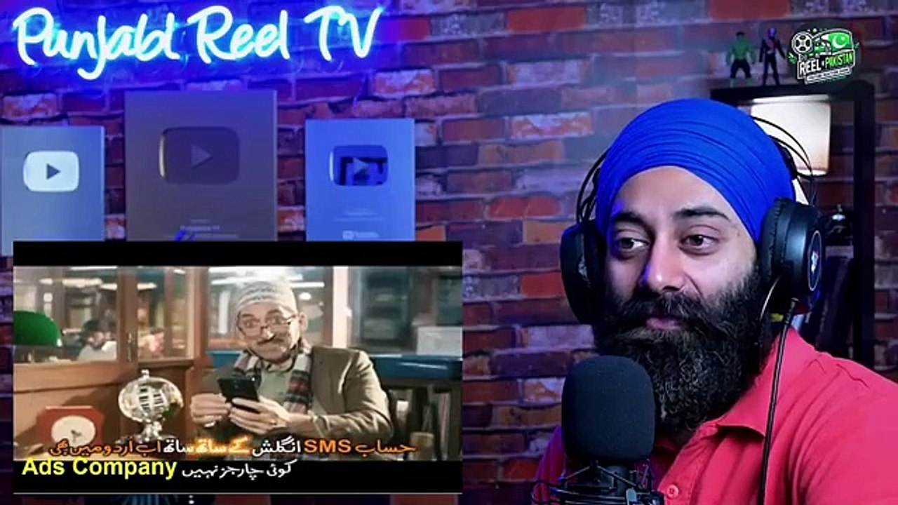 Indian react to Top 10 Ufone Funny and creative Ads Commercials | PunjabiReel TV