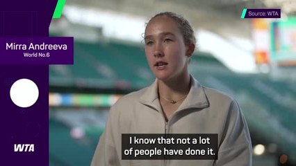 Andreeva aiming for 'Sunshine Double' in Miami