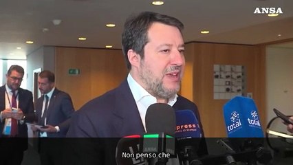 Salvini: "Meloni sostenga interesse Italia, riarmo non lo e'"