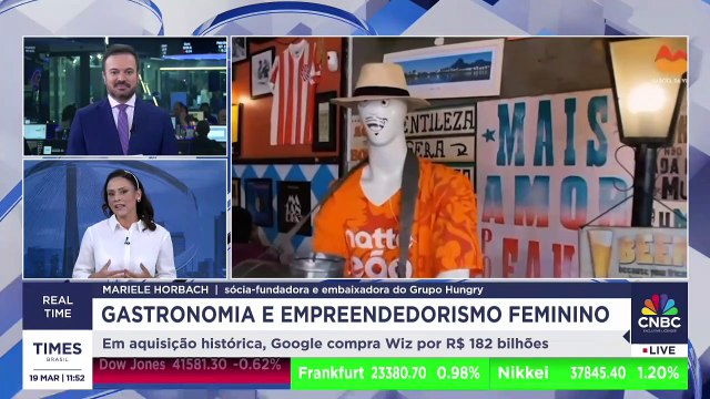 Gastronomia e liderança nos negócios: sócia-fundadora do grupo Hungry conta trajetória da marca