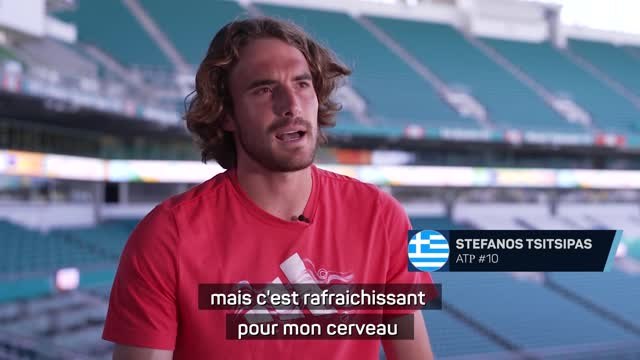 Miami - Tsitsipas : Avant, je ressentais un plafond de verre dans mon jeu...