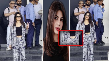 Priyanka Chopra फिर से अकेले लौटीं Mumbai, Actress की लोगों की पेट पर अटकी नजर | FilmiBeat