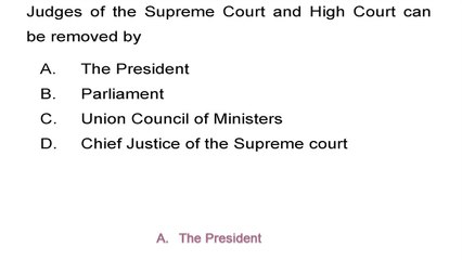 Indian Constitution Practice Set 19: Test Your Knowledge