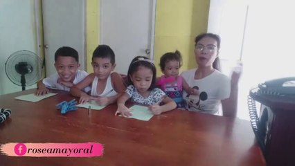 Draw What I Say Challenge mother and son