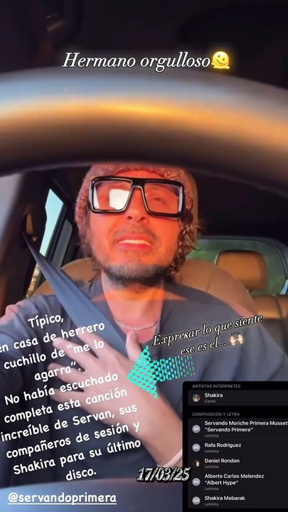 ¡Florentino reacciona a la colaboración de Servando y Shakira!