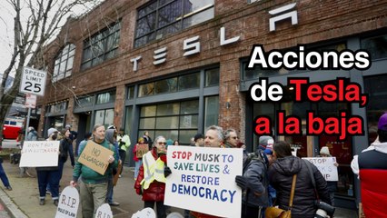 Las acciones de Tesla vuelven a caer