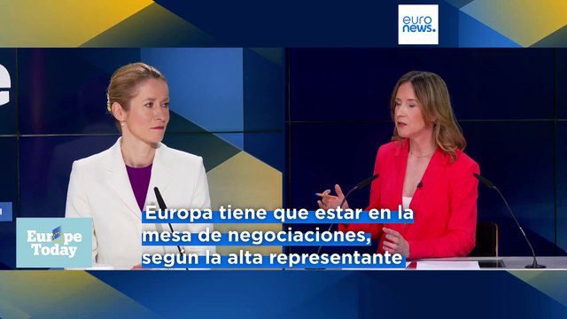 Kaja Kallas, jefa de la diplomacia de la UE, insta a no permitir que Rusia divida a EE.UU. y Europa