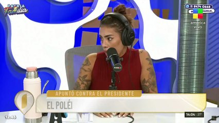 La hermana de Lali Espósito pidió disculpas tras sus polémicos dichos contra Javier Milei