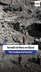 Palestinian academic: The latest Israeli strikes on Gaza are horrendous barbarism