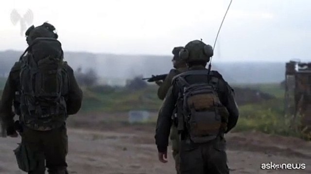 Video esercito israeliano mostra nuove operazioni di terra a Gaza