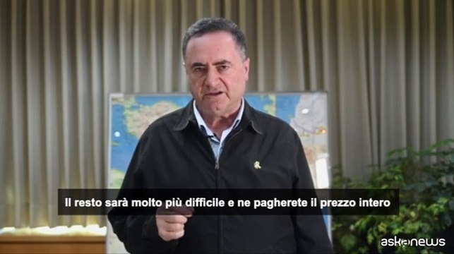 Israele, l'ultimatum del ministro della Difesa agli abitanti di Gaza
