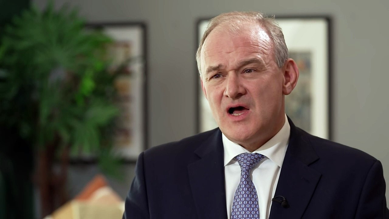 Davey slams Tories for 'cheerleading' Trump