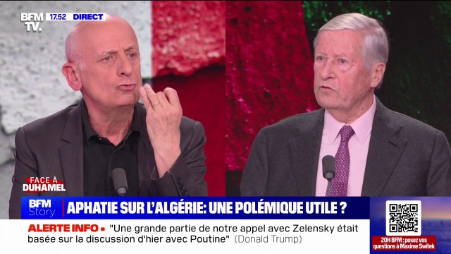 Algérie: Le passé, c'est ce que nous faisons depuis 1962, nous l'enfouissons , déclare Jean-Michel Aphatie