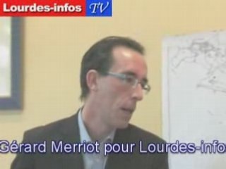 Jean Pierre Artiganave Maire de Lourdes