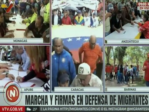 Trabajadores universitarios rechazan violación de DD. HH. de migrantes venezolanos