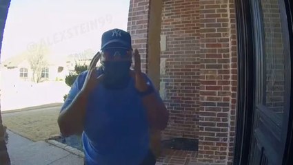 Amazon delivery driver rages at family through Ring camera for ordering too much