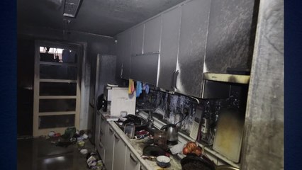 전남 여수 아파트에서 불...70대 거주자 화상 / YTN