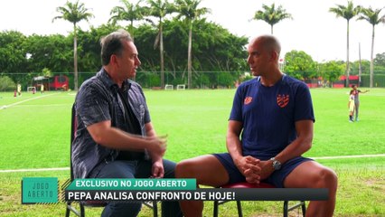 Exclusivo no Jogo Aberto: Pepa analisa confronto de hoje!