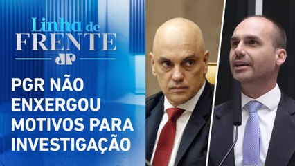 Moraes arquiva pedido de apreensão do passaporte de Eduardo Bolsonaro | LINHA DE FRENTE